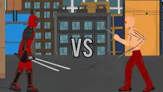 Дэдпул против оружие 11. Deadpool vs weapon XI. Анимация