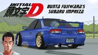 FR Legends | Bunta Fujiwara's Detailed Subaru Impreza WRX STI Initial D Livery