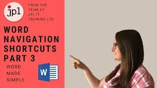 Word Navigation Shortcuts Part 3