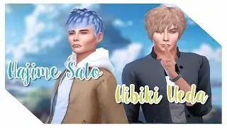Hajime Sato & Hibiki Ueda 👕 Sims 4 : Create a Sim