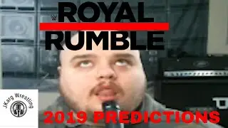 #RoyalRumble 2019 PREDICTIONS!