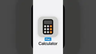 Apple iPad x Calculator AI ❤️