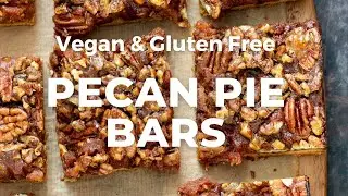 PECAN PIE BARS | Vegan Richa Recipes