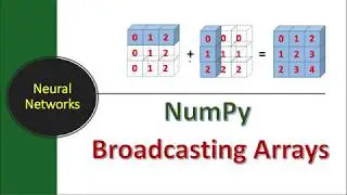 Lecture #27: NumPy - Broadcasting NumPy Arrays | Deep Learning | NumPy Broadcasting | 🔥🔥
