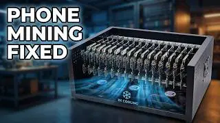 CellHasher Unboxing & Overview | Mining Server Case for Phones