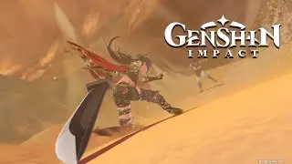 Dehya Fight The Eremites Cutscene [JP Dub] | Genshin Impact 3.1 Archon Quest