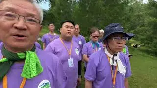주님의 높고 위대하심을-월드밀알선교합창단-몽골 찬양대행진