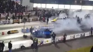 Nasty turbo Mustang at import vs domestic 2016