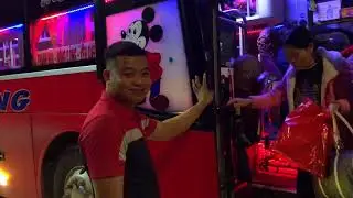 Xe khách tiến phương tets còi ong vàng