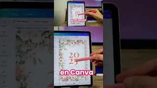 ¿Cómo crear agenda/planner digital con links en CANVA?