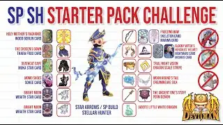 SP BUILD STARTER PACK CHALLENGE - STAR ARROWS STELLAR HUNTER W/ CHEAP EQ (RAGNAROK M: ETERNAL LOVE)