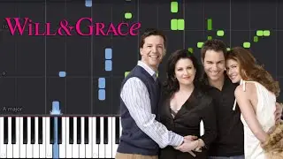 Will and Grace Theme - Piano Tutorial by Easy Piano