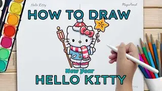 How to Draw New Year Hello Kitty