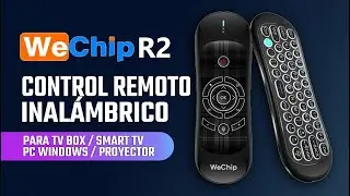 Control Remoto Air Mouse WeChip R2 para TV Box Smart TV