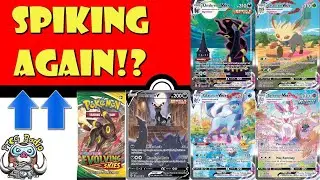 Stunning Alt Art Eevees are ALREADY Spiking in Price Again! Good Times are Over! (Pokémon TCG News)