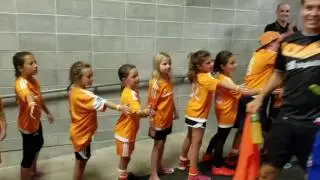 Dynamo Sky Blue at Dynamo game!