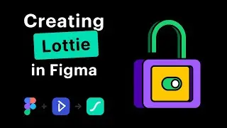 Animate 3D icon in Figma + export to Lottie