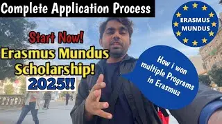 Erasmus Mundus Scholarship | Everything You need to Know in Just 14 minutes