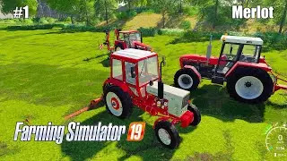 Farming Simulator 2019. Merlot. Forage harvesting. #1