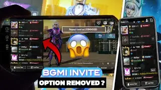 Invite Option Not Showing in bgmi | Request timed out bgmi | How to Fix Invite option not showing
