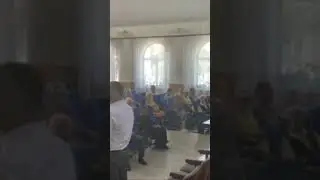Богослужение в евангельской церкви Херсона