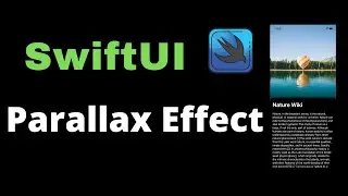 Parallax Effect in SwiftUI 