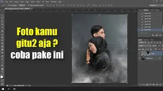 Cara membuat efek asap di Photoshop