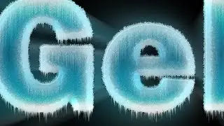 Tutorial Photoshop - Texto de Gelo