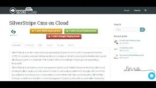 Secured SilverStripe CMS on Windows 2012 R2 Deploy on Azure , AWS and Google Cloud Platform.