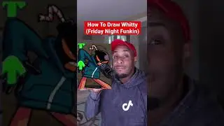 How To Draw Whitty From Friday Night Funkin 