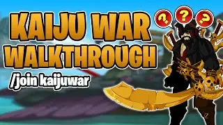 Kaiju War Quest Walkthrough /join kaijuwar - AQW