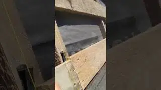 Leveling the lathing: string lines and wedges