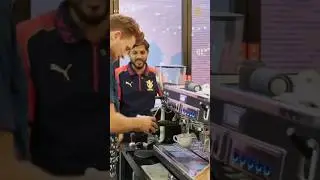 International Coffee Day special ft. David Willey | RCB Shorts