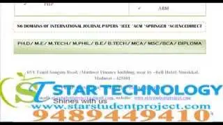 CS PROJECTS IN PUDUCHERRY