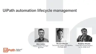 UiPath automation lifecycle management