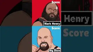 Comparison Between Mark Henry And The Big Show Short Video #wwe