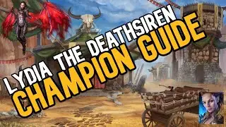 Lydia the deathsiren - Champion guide - Arena build [Raid: Shadow Legends]