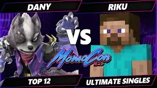MomoCon 2024 - Dany (Wolf) Vs. Riku (Steve) Smash Ultimate - SSBU