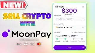 SELL crypto in Moonpay | crypto to bank | Send money to bank | Moonpay sell crypto |payment transfer