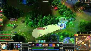 AP Tristana in a Teamfight