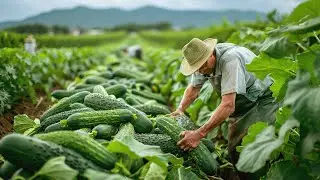 High-Yield Greenhouse Farming: Growing 69 Million Cucumbers with Advanced Agricultural Techniques