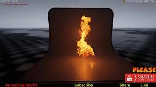 Realistic Stick Fire Effect | Unreal Engine Niagara | UE4 Niagara