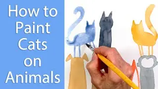How to Paint Cats on Animals
