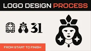 Logo Design for a Woman's Brand – Process From Start to Finish