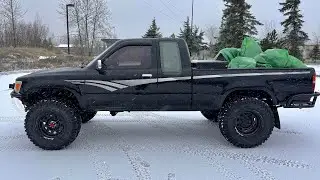 NEW TIRES FOR MY TOYOTA PICKUP | THESE ARE SO NICE!
