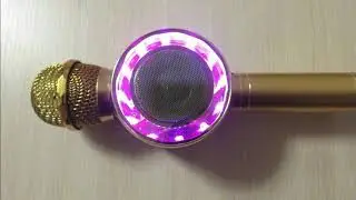 Karaoke microphone with voice change