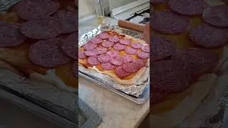 Домашняя Пицца из половинок 😍 #пицца #pizzarecipe