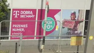 Puławska i Rakowiecka w Warszawie podczas trwającej budowy tramwaju