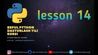 #14.py_kurs_Ro’yxatlar bilan ishlash  Lug’atlar Dictionaries
