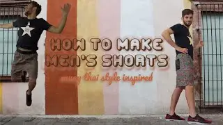 How to make Men Shorts | Muay Thai style inspired